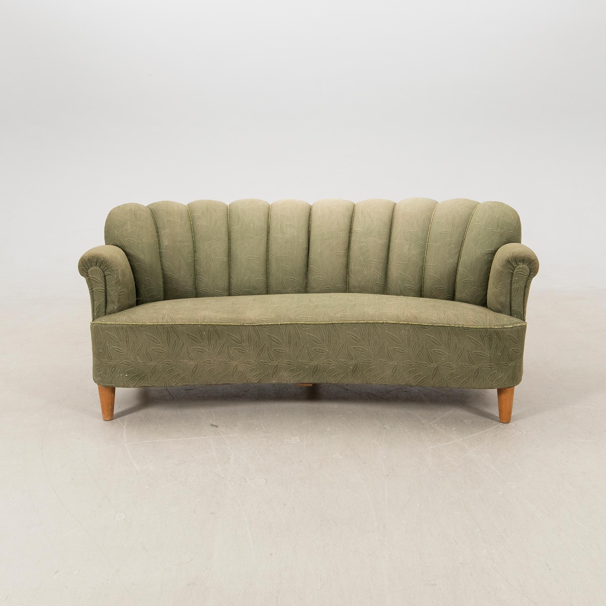 Sofa Swedish Modern 1940s.