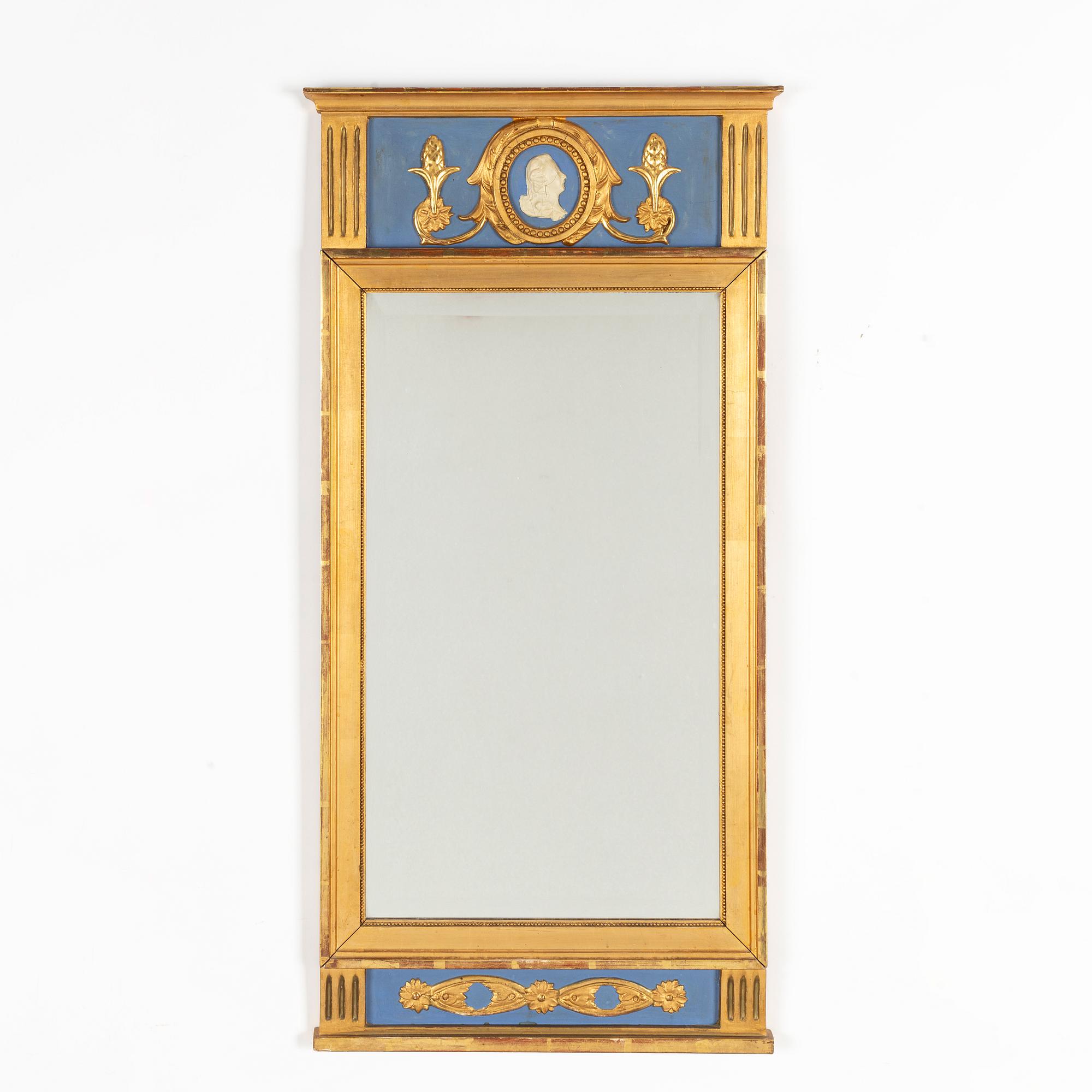 Spegel, Gustaviansk stil, 1900-talets mitt.