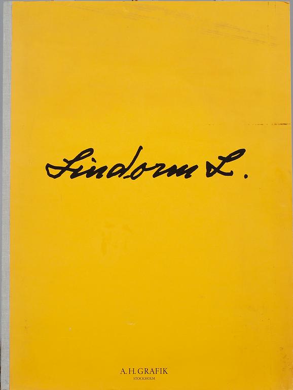 LINDORM LILJEFORS, mapp med 5 st färglitografier, signerade och numrerade H.C. XXXVI/XL, 1976-1977.