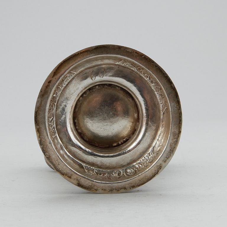 BÄGARE, silver, 1700/1800-tal. Vikt Ca 145 gram.