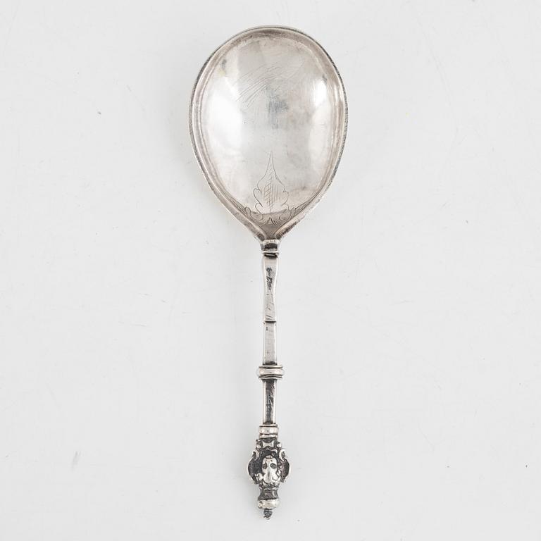 A Scandinavian Silver Spoon, 18th Century.