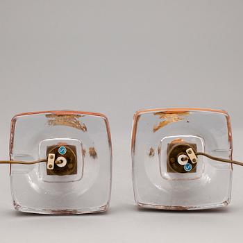 BORDSLAMPOR, ett par, 1950-tal.