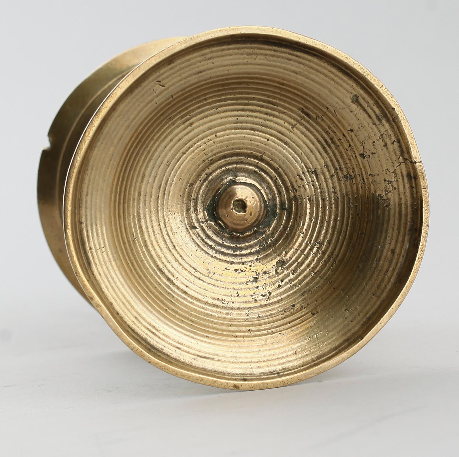 LJUSSTAKE, mässing, 1500-tal.