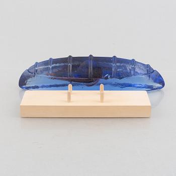 Bertil Vallien, a glass sculpture, Kosta Boda.