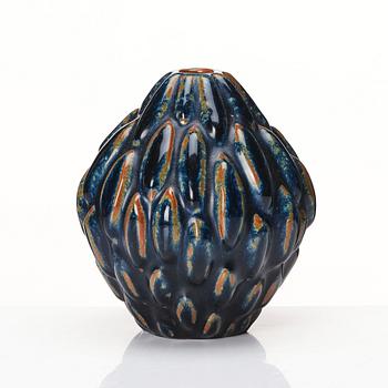 Axel Salto, a 'budding style' stoneware vase, Royal Copenhagen, Denmark, probably 1957, model 20897.