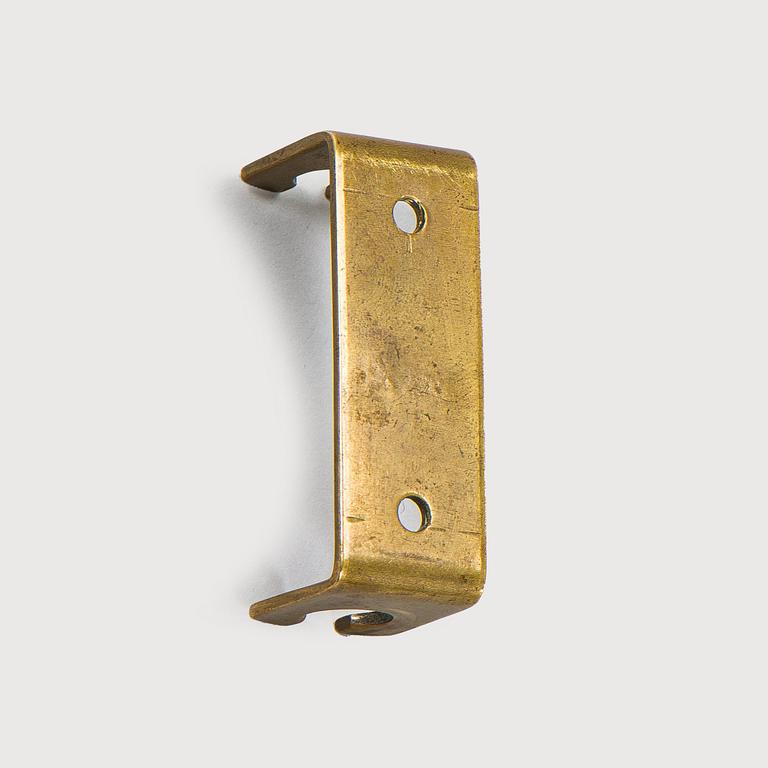 Paavo Tynell, a brass wall light model 9459, Idman, Finland 1960s.