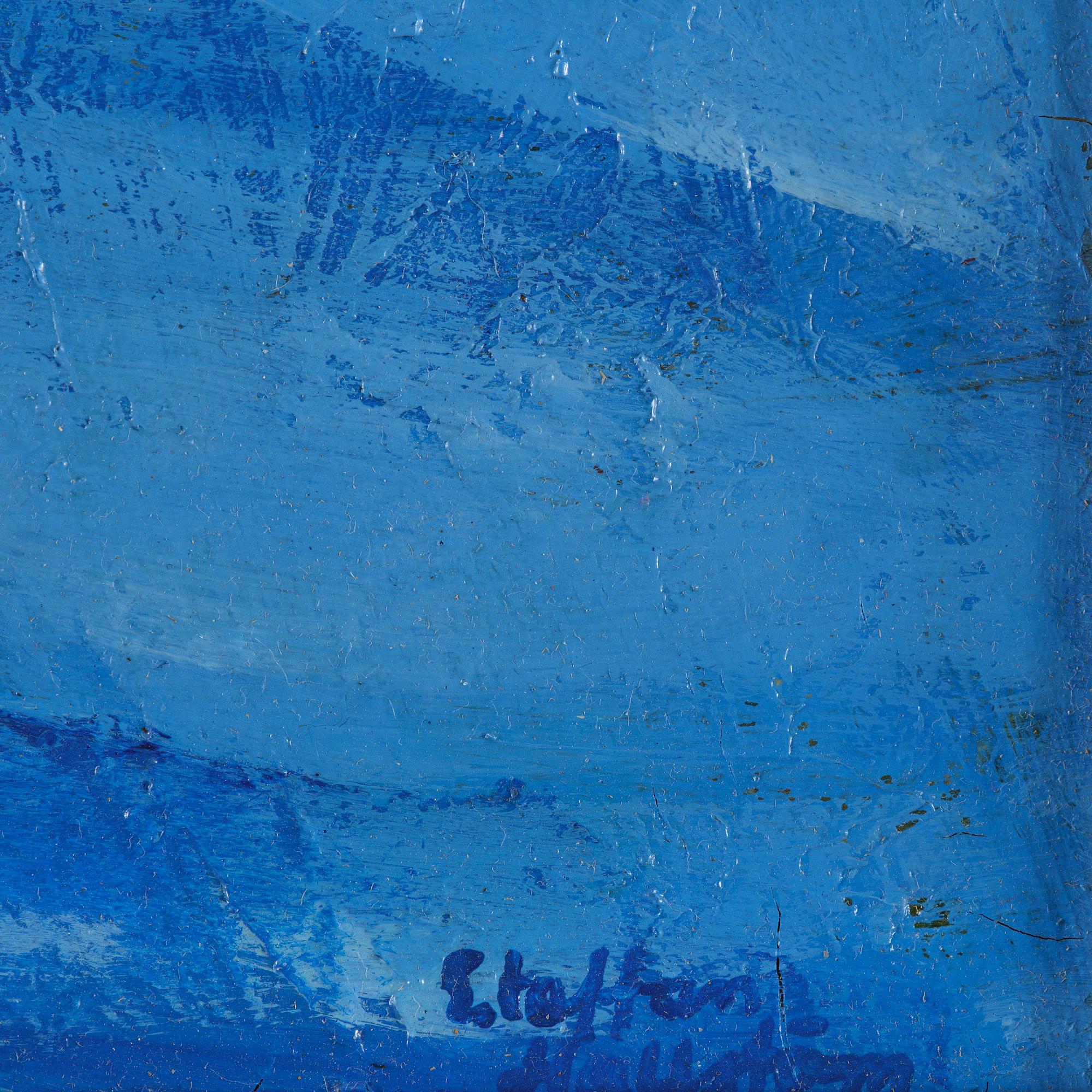 Staffan Hallström, Blue composition.