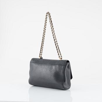 Mulberry, a black leather 'Lily Medium' handbag, 2020.