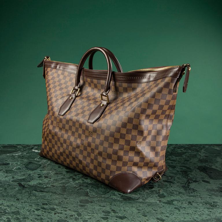 WEEKENDBAG, "Vaslav Boston Bag Damier Ebene", LOUIS VUITTON.