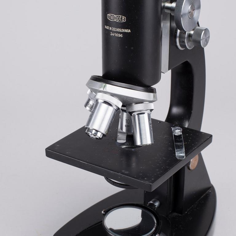MEOPTA MICROSCOPE.