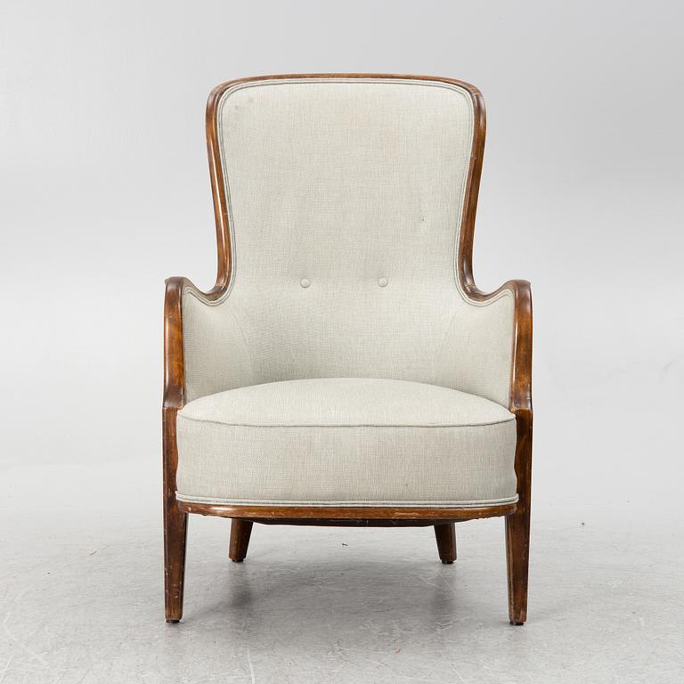 Armchair, Swedish Modern, mid-20th century.