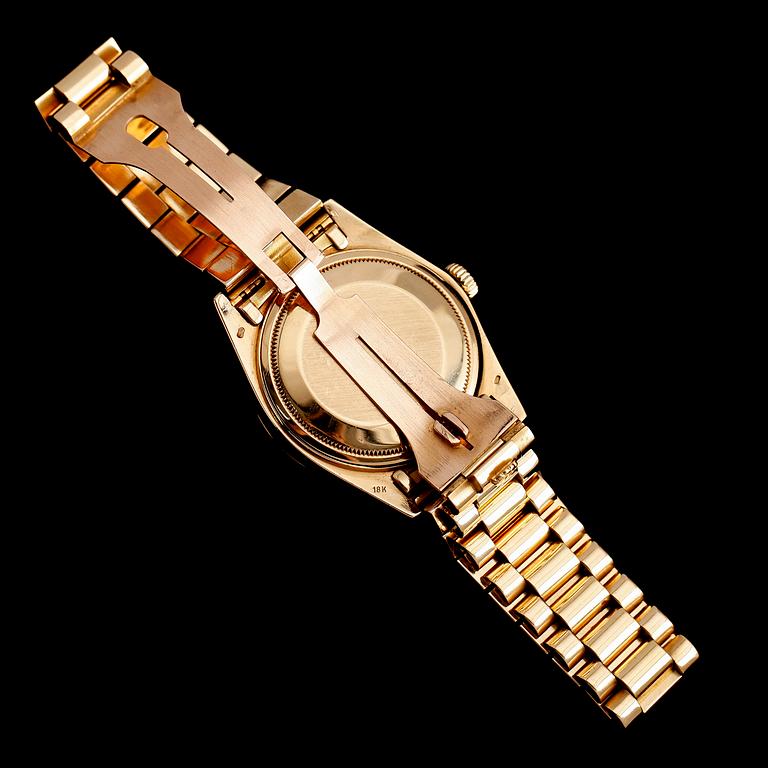ARMBANDSUR, 18 k guld, Rolex, Day Date. Automatisk.