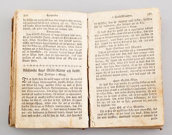 BOK: Hjelpreda i Hushållningen för unga fruentimmer av C Warg, tionde upplagan, 1795.