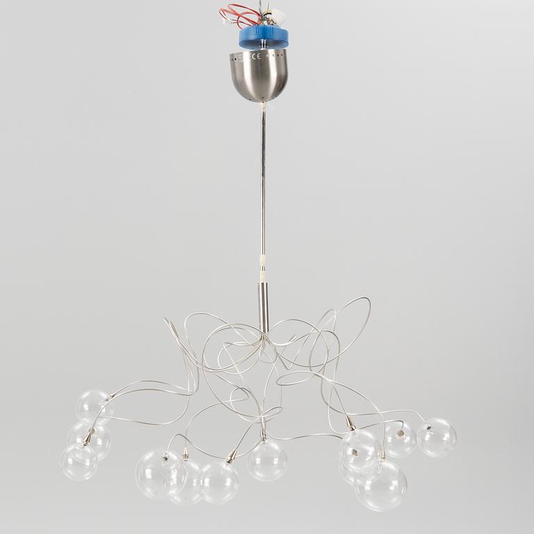 Harco Loor, a 'Bubbles' ceiling lamp, Harco Loor, Holland.
