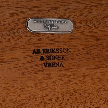 Josef Frank, a mahogany book case with vitrine and cabinet, Firma Svenskt Tenn.