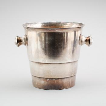 CHAMPAGNEKYLARE, nysilver, art déco.