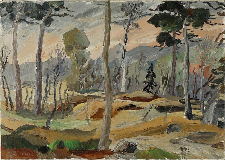 GÖRAN BRUNIUS, olja på duk, signerad.