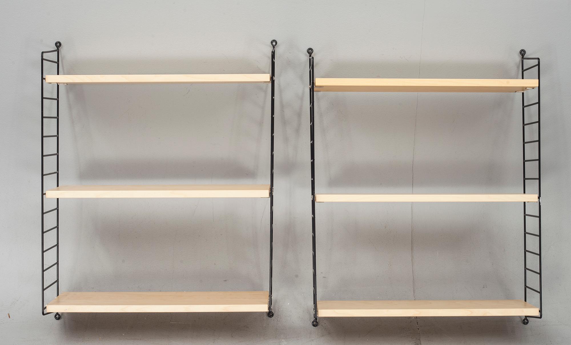 HYLLA, Stringhylla, "The Ladder Shelf", design Nils Strinning. 1900/2000-tal.