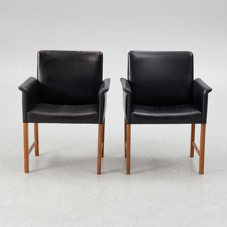 Hans Olsen, a pair of armchairs, CS furniture.
