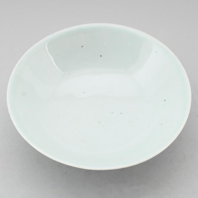 SKÅLFAT, porslin, Kina, Jiaqing (1796-1820).