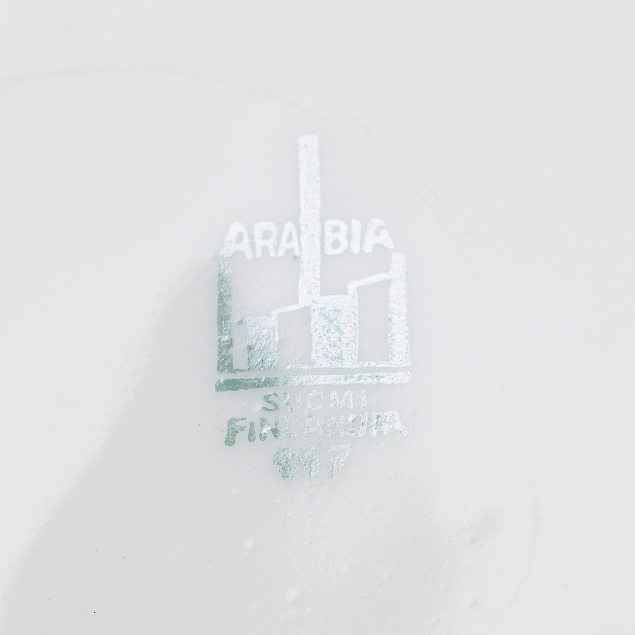 SERVISDELAR, 5 st, porslin, "Singapore", Arabia 1917-27 och 1932-49.