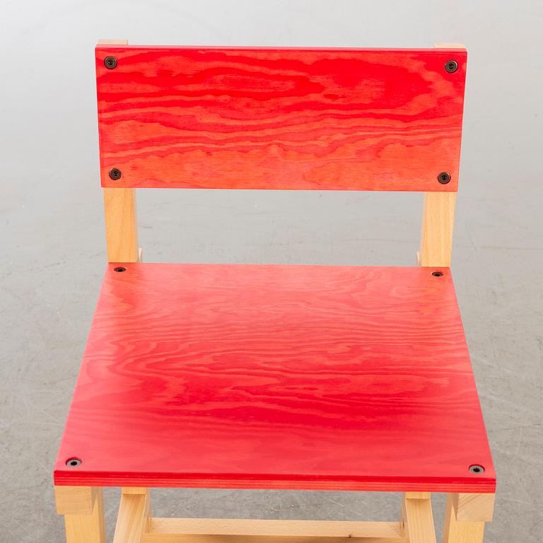 FREDRIK PAULSEN, "Röhsska"Designbaren,bar stool, Blå Station 2020, Bar stool 13/18.