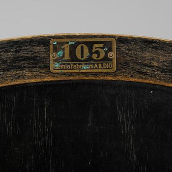 TEATERSTOLAR, ett par, Gemla möbelfabrik, Diö, 1930/40-tal.