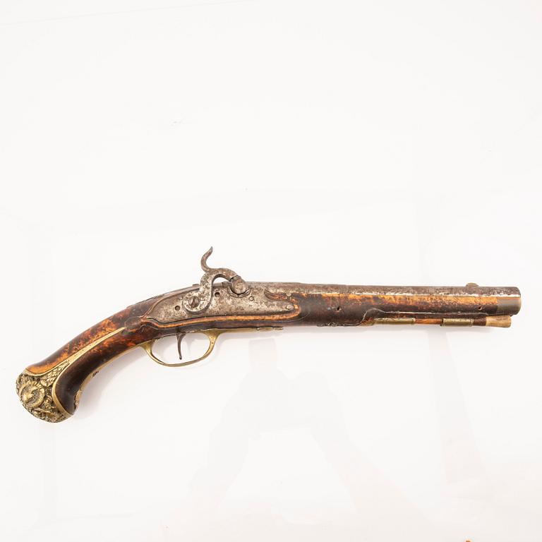 Pistol slaglås 1700-tal.