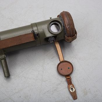 A Military Rangefinder with Carl Zeiss lenses used in the Swedish Coastal Artillery no. 58866.