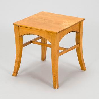 Yrjö Blomstedt, kirjoituspöytä ja jakkara, 1898.