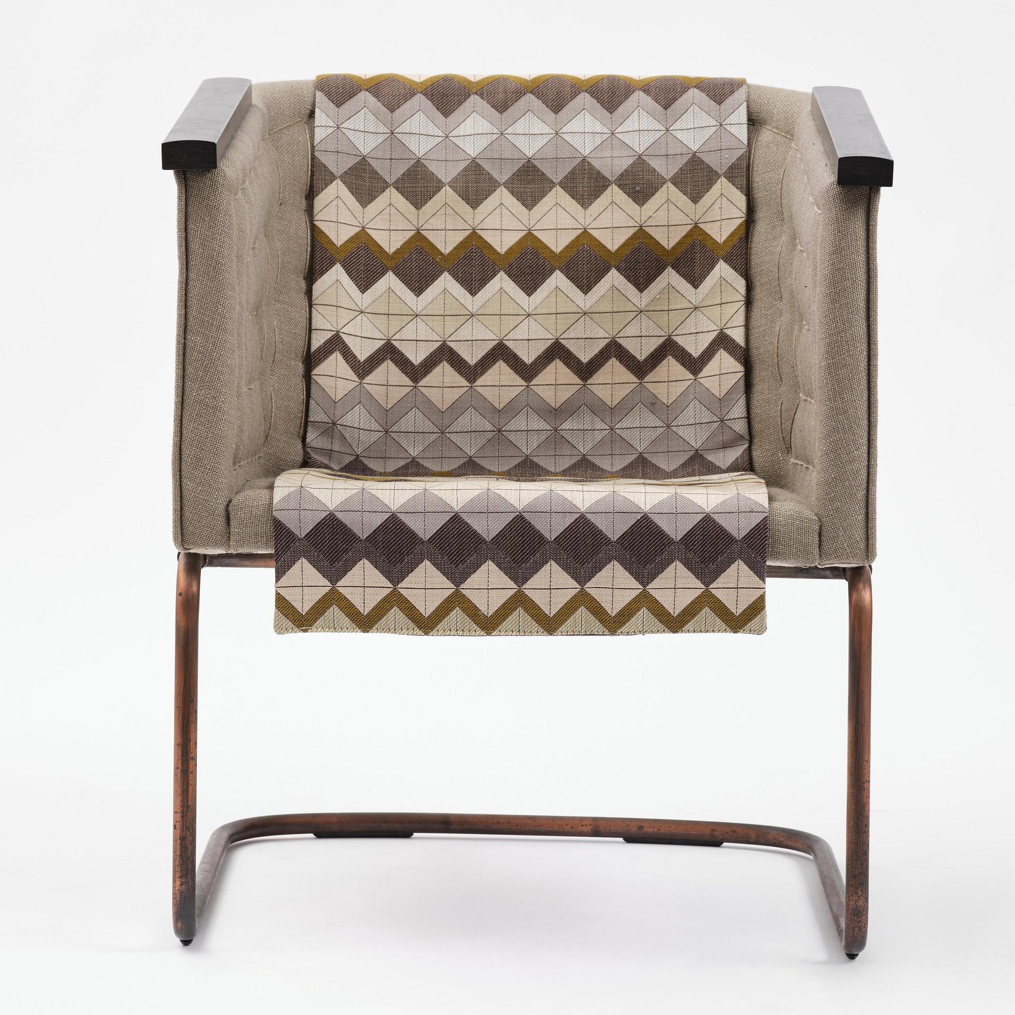 Mats Theselius, an "Hommage à Sigurd Lewerentz" armchair, ed. 3/123, Källemo, Värnamo, post 2012.