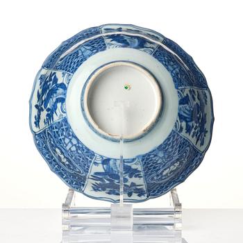 A blue and white bowl, Ming dynasty (1368-1644).