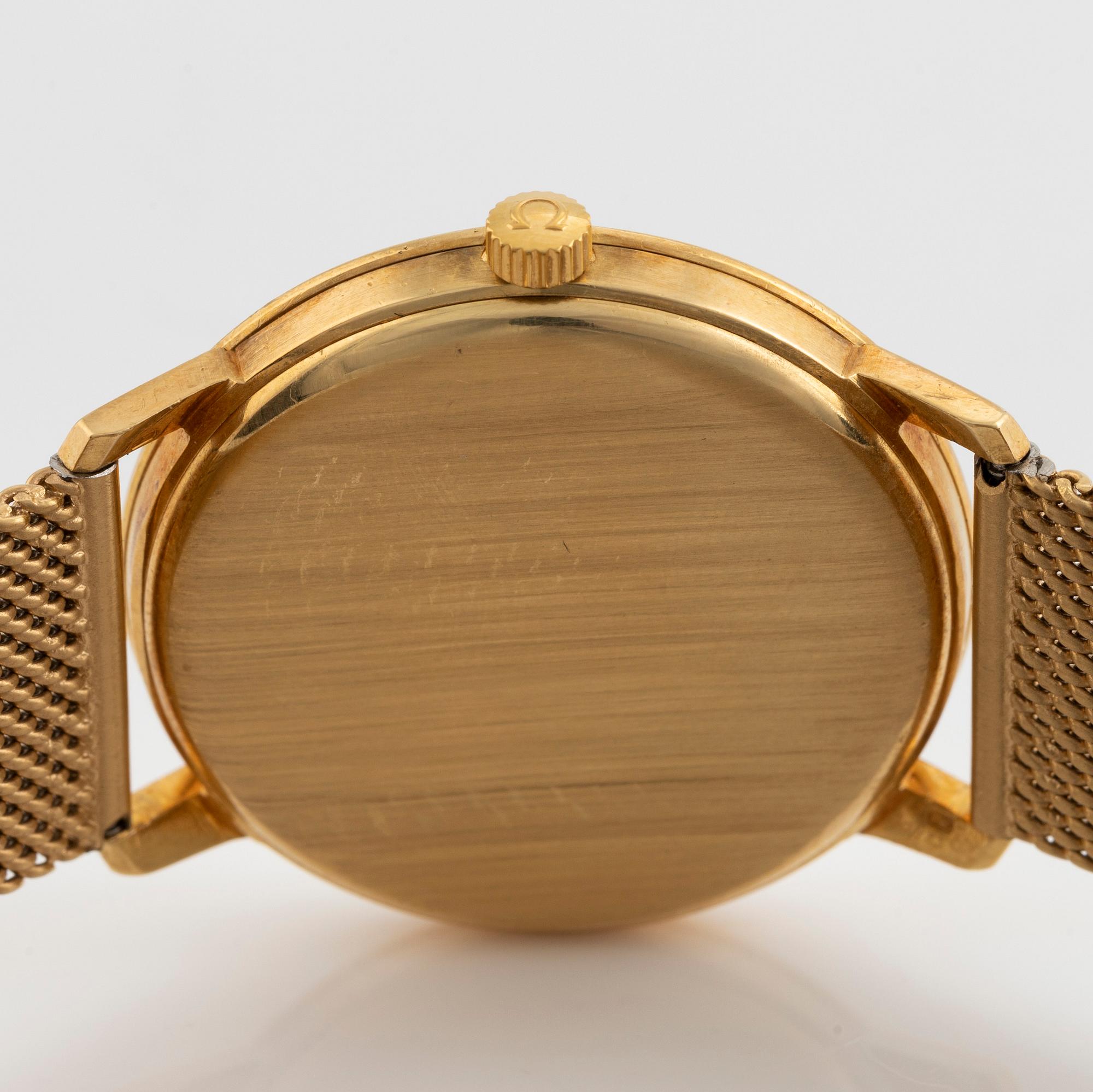 Omega, Genève, wristwatch, 33,5 mm,