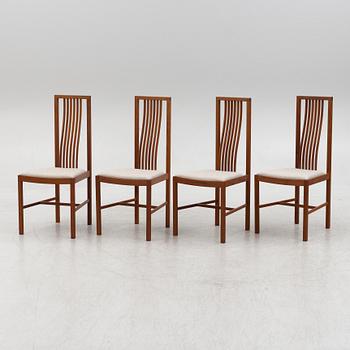 Stolar 4 st Möbelsnickarmästare Johansson Markaryd, 2000-tal.