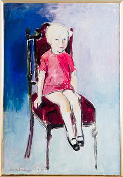 Anita Snellman, Girl on the chair.