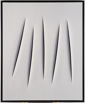 Ralf Arzt, "Trompe l'oeil Hommage à Fontana 2.0 V".