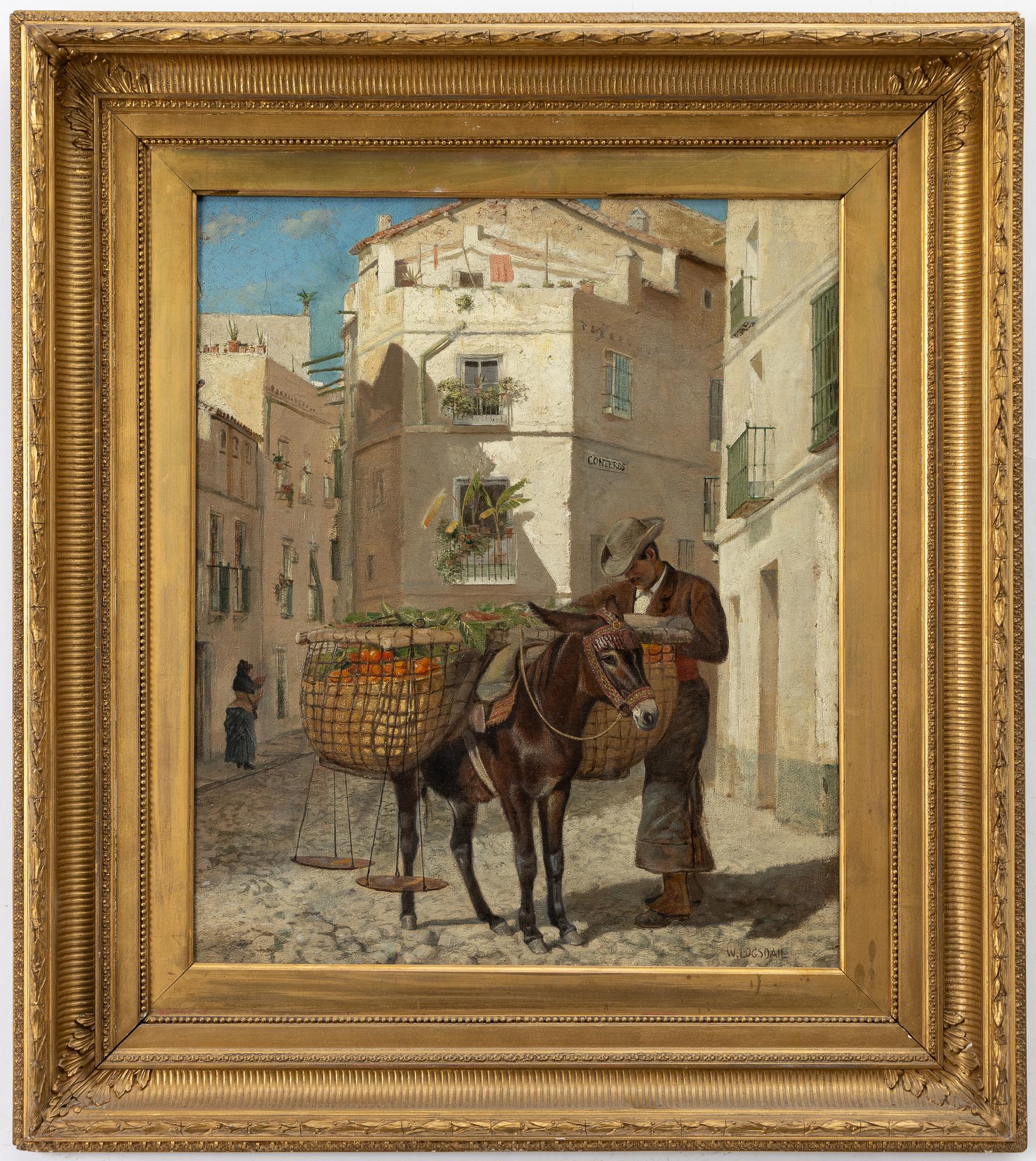 William Logsdail, "Spanish Orange Seller".