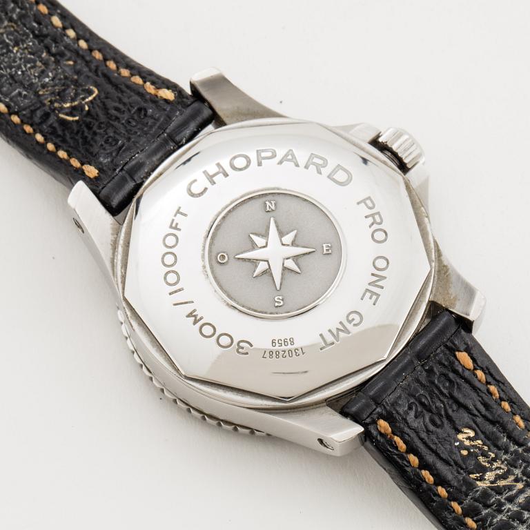 Chopard L.U.C Pro One GMT, wristwatch, 42 mm.