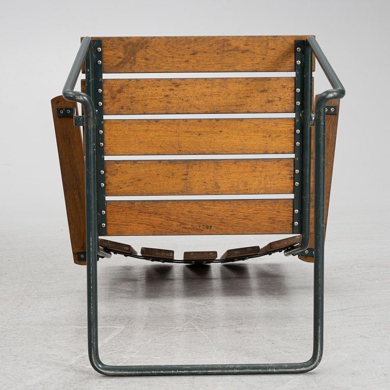 Arthur Lindquist, trädgårdsstolar, 4 st, modell A2, Grythyttan.