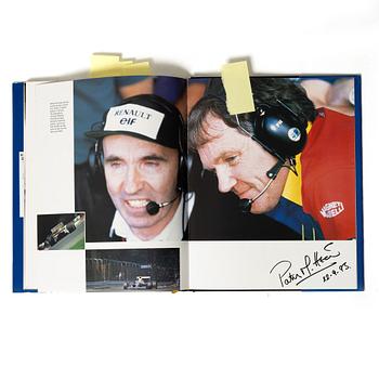 Signed book, 'The Official History of the World Champion Renault 1902–1992', France, 1992.