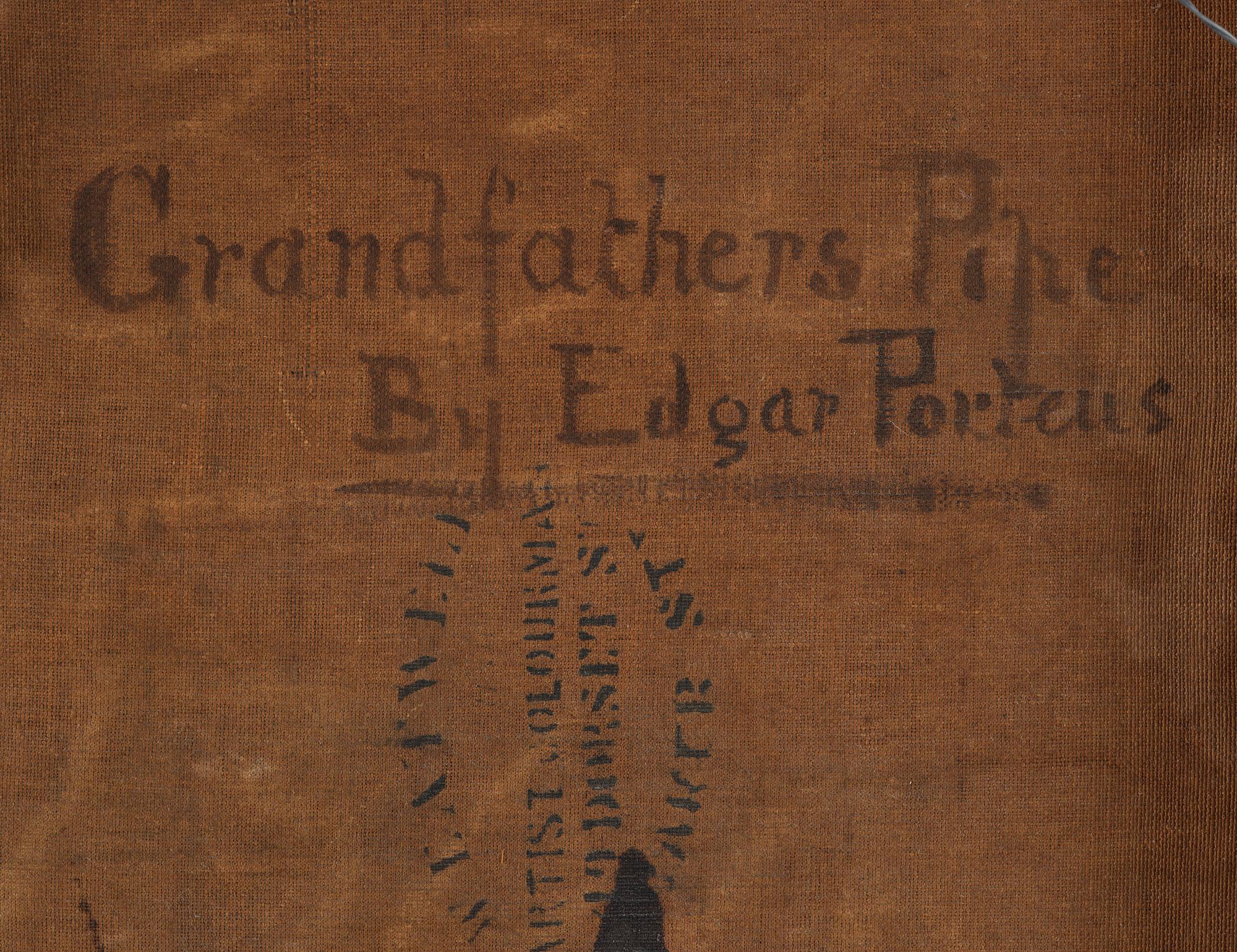 Edgar Porteus, "Grandfather's Pipe.".
