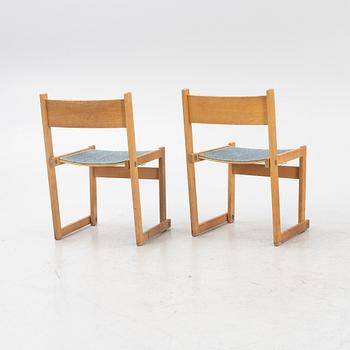 Chairs, 12 pieces, mid-20th century.