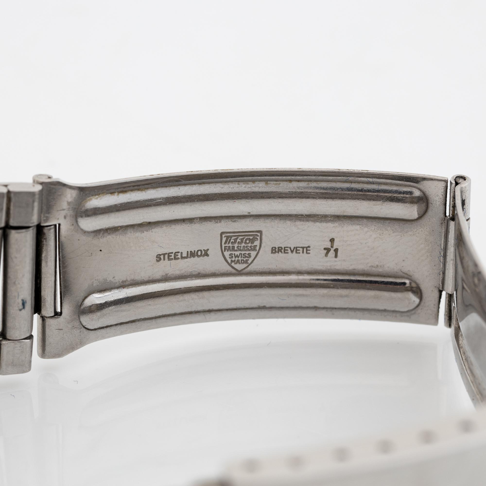 Tissot, T 12, wristwatch, 44 mm.