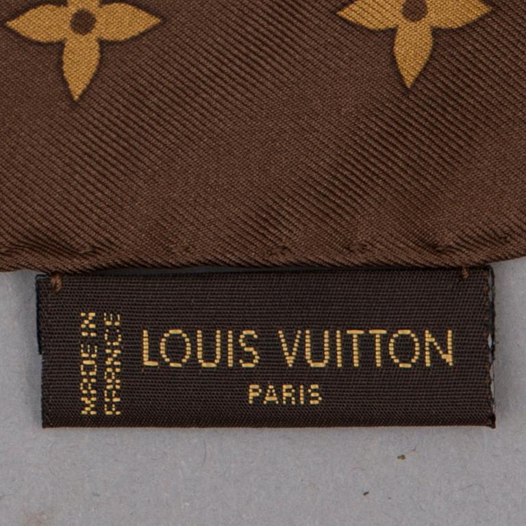 SCARF, "Monogram Trunks", Louis Vuitton.