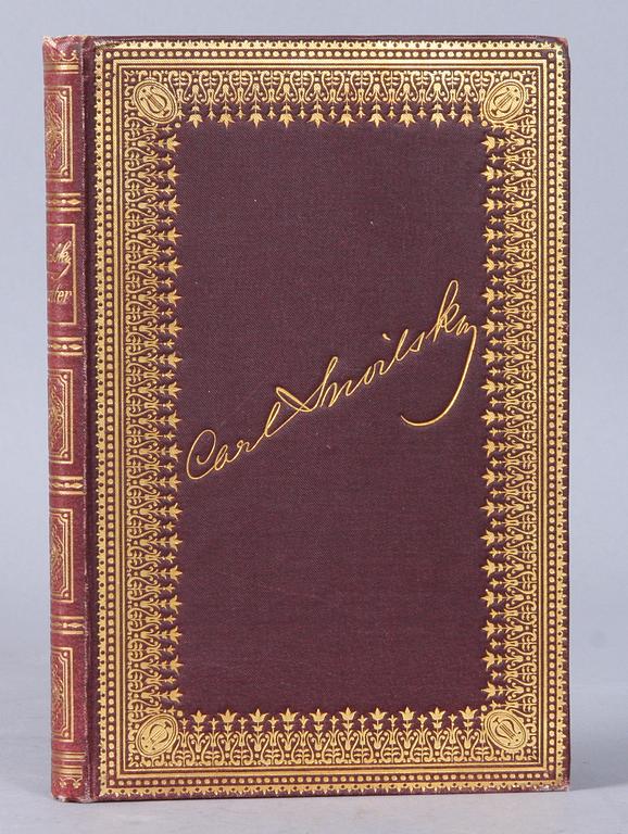 BOK, Carl Snoilsky, Stockholm, 1888.