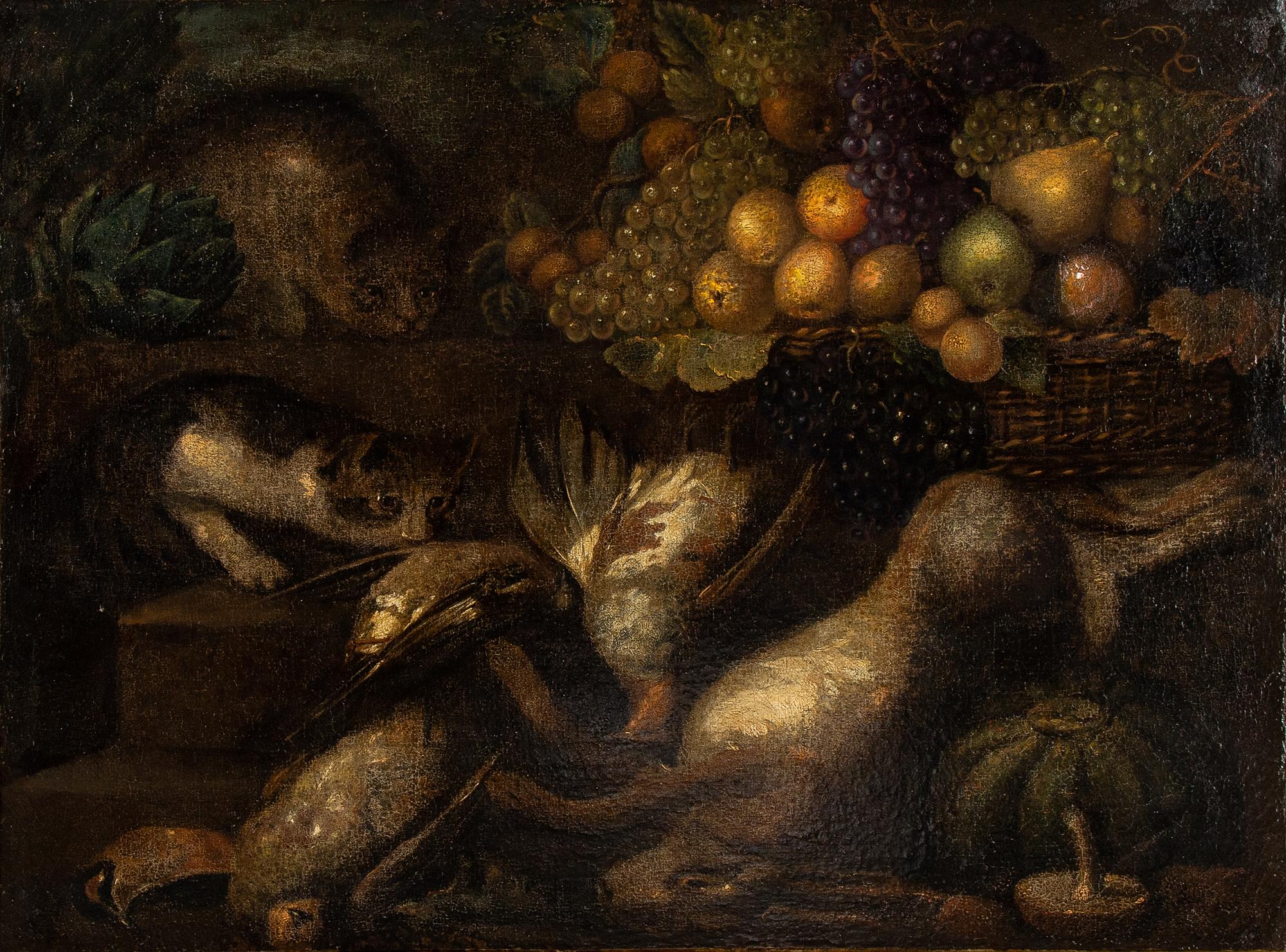 Dutch school, 17/18th Century, oil on canvas.