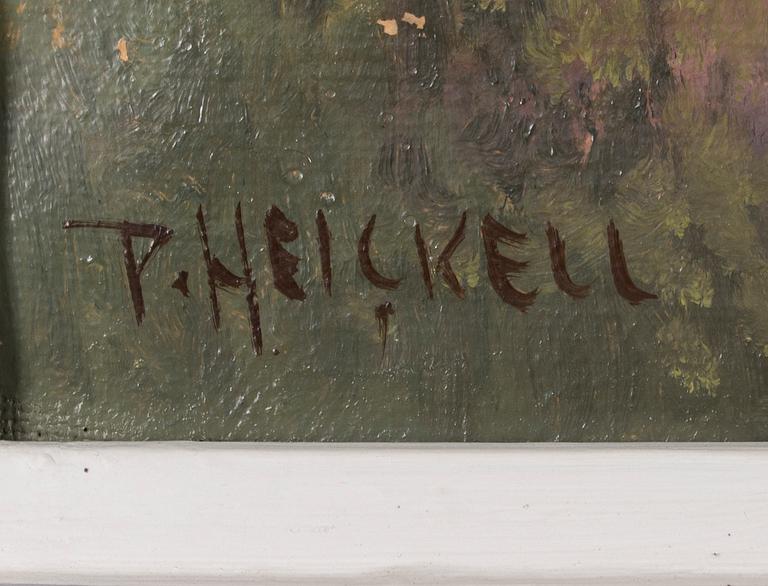 PAUL HEICKELL, öljy kankaalle, signeerattu.