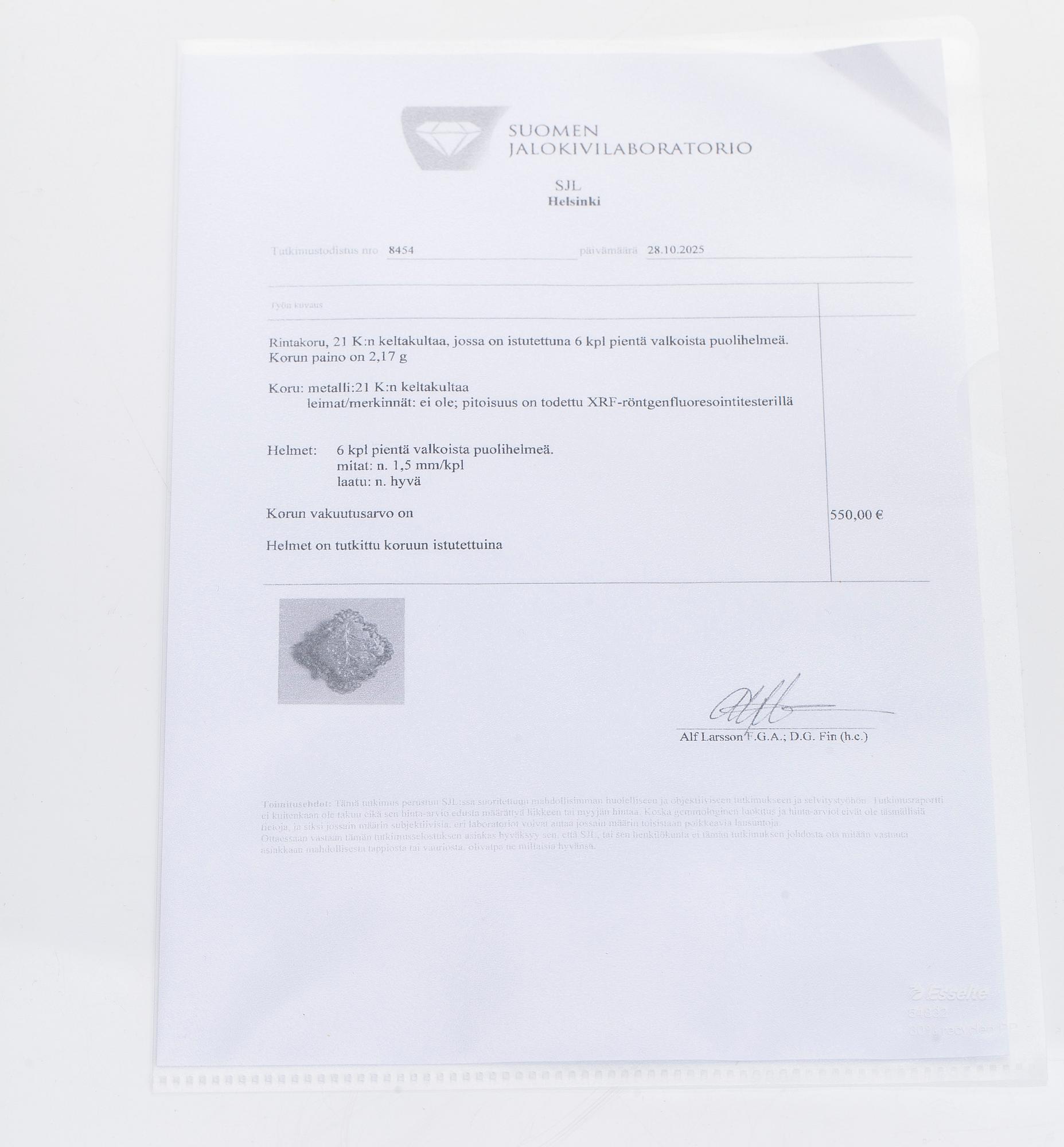 Brosch, 21K guld och pärlor, Frankrike omkring 1900.