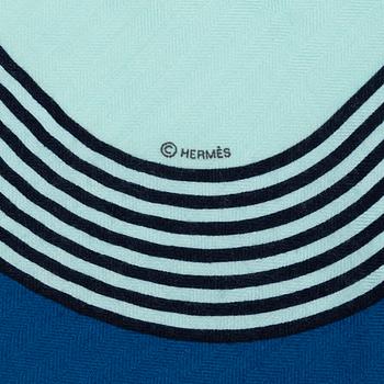 Hermès, sjal, "Circuit 24 Faubourg".