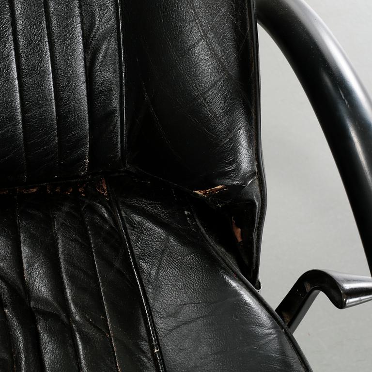 "Rover chair" by Ron Arad, One Off Ltd, London, 1980s.